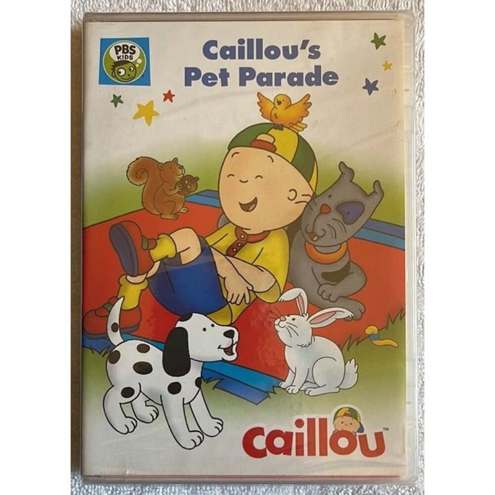 Caillou: Caillou's Pet Parade DVD PBS Kids NEW